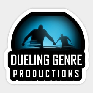 Dueling Genre Color Logo Sticker